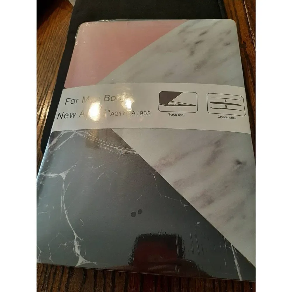 New Wocadi 5-in-1 Black and Pink MacBook New Air 13
